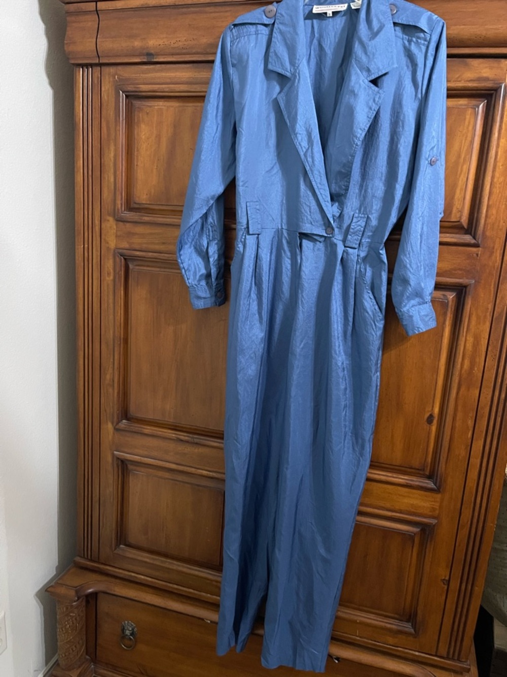 Vintage Westbound 80’s parachute Romper Jumpsuit Vented Women’s
